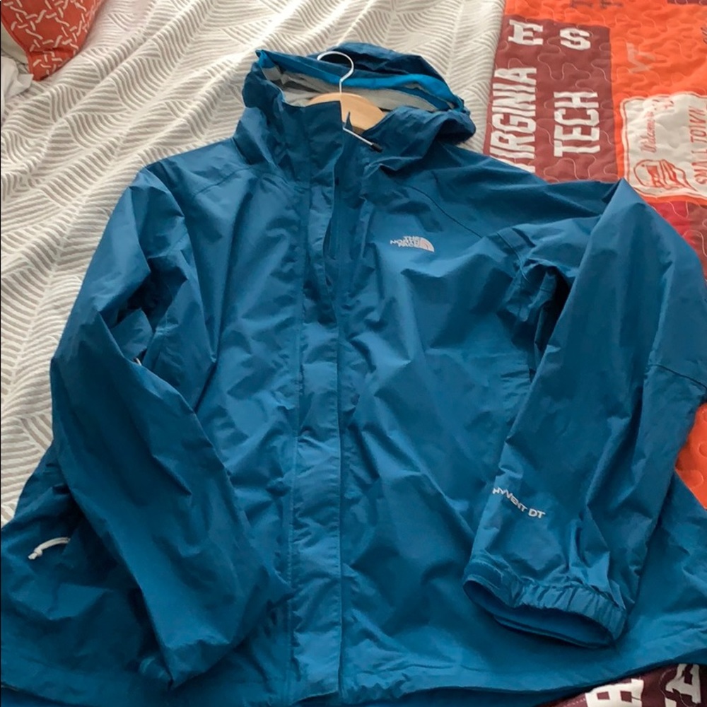 The north face raincoat